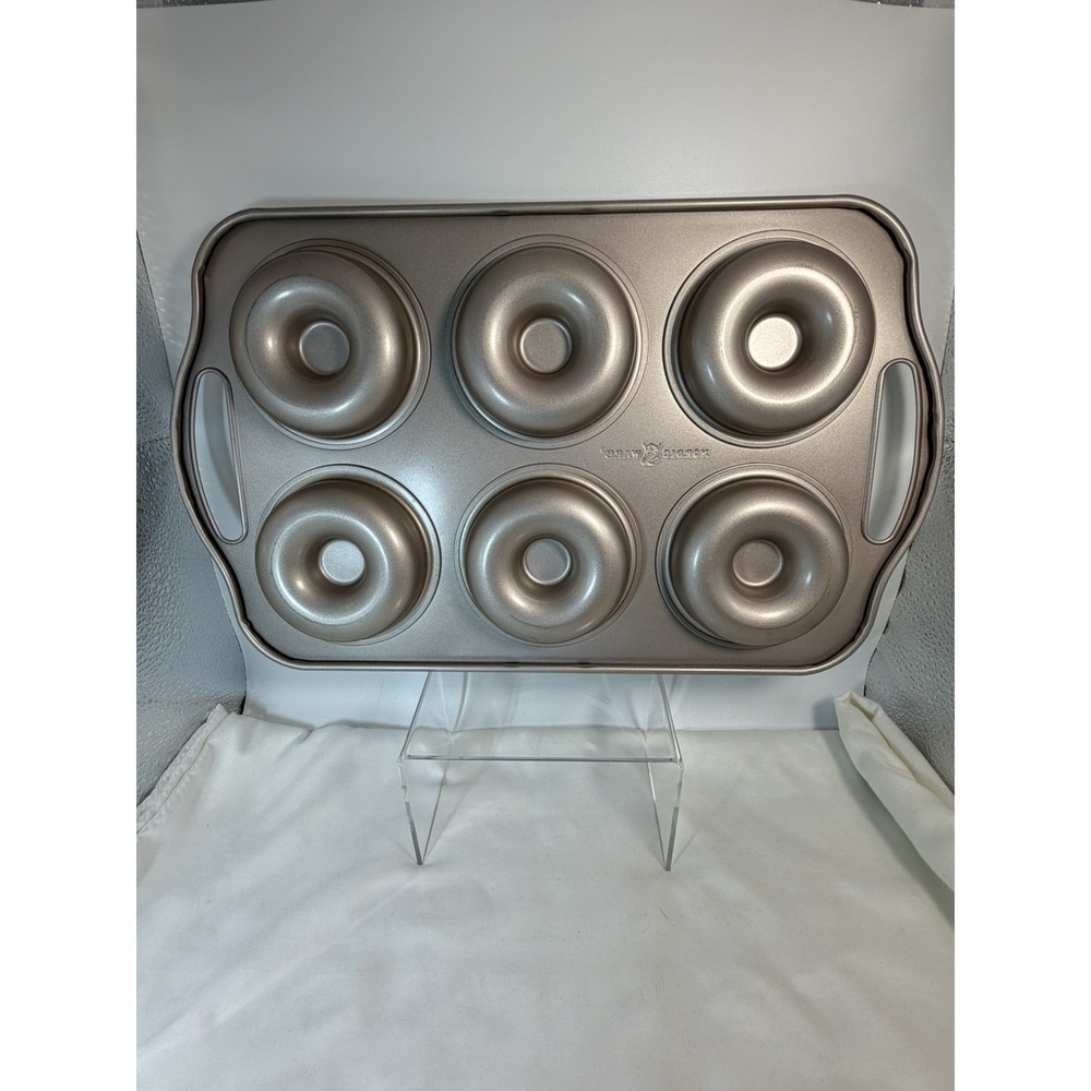 Nordic Ware Nonstick Steel Donut Pan 6 Donut Sheet Pan